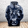 Dallas Cowboys Hoodies 3D Sweatshirt Long Sleeve Horror