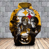 Pittsburgh Steelers Hoodies 3D Sweatshirt Long Sleeve Horror