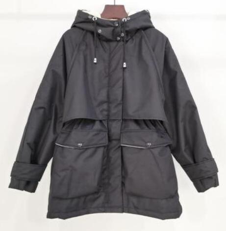 Winter Hooded Jacket Thick Warm Parkas Female Outerwear Large Natural Raccoon