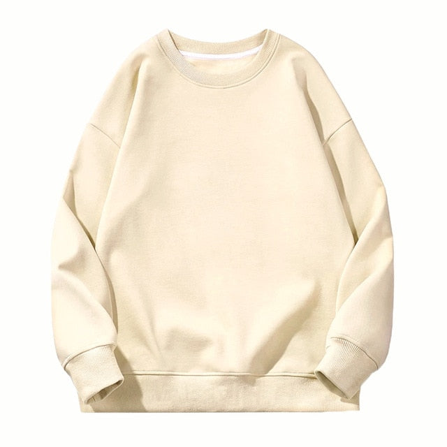 Aachoae Women Fleece Hoodies Sweatshirt 2020 Winter Solid 100% Cotton Hooded Sweatshirt Casual Loose Jumper Pullover Jacket
