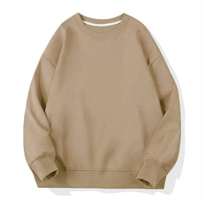Aachoae Women Fleece Hoodies Sweatshirt 2020 Winter Solid 100% Cotton Hooded Sweatshirt Casual Loose Jumper Pullover Jacket