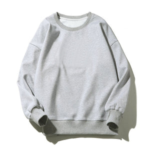Aachoae Women Fleece Hoodies Sweatshirt 2020 Winter Solid 100% Cotton Hooded Sweatshirt Casual Loose Jumper Pullover Jacket