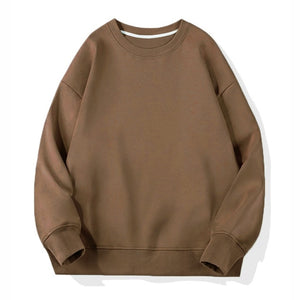 Aachoae Women Fleece Hoodies Sweatshirt 2020 Winter Solid 100% Cotton Hooded Sweatshirt Casual Loose Jumper Pullover Jacket