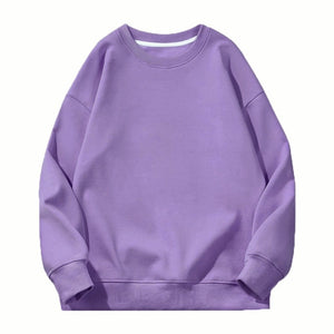 Aachoae Women Fleece Hoodies Sweatshirt 2020 Winter Solid 100% Cotton Hooded Sweatshirt Casual Loose Jumper Pullover Jacket