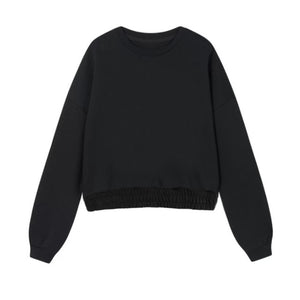 Aachoae Women Fleece Hoodies Sweatshirt 2020 Winter Solid 100% Cotton Hooded Sweatshirt Casual Loose Jumper Pullover Jacket