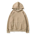Aachoae Women Fleece Hoodies Sweatshirt 2020 Winter Solid 100% Cotton Hooded Sweatshirt Casual Loose Jumper Pullover Jacket