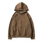 Aachoae Women Fleece Hoodies Sweatshirt 2020 Winter Solid 100% Cotton Hooded Sweatshirt Casual Loose Jumper Pullover Jacket