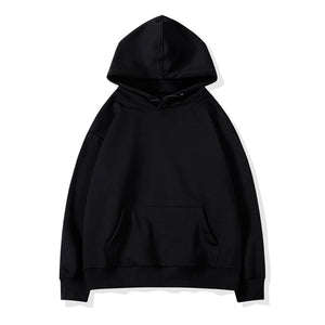 Aachoae Women Fleece Hoodies Sweatshirt 2020 Winter Solid 100% Cotton Hooded Sweatshirt Casual Loose Jumper Pullover Jacket