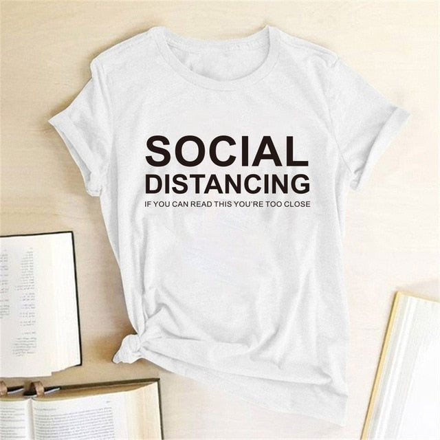 Letter Women T-shirt Short Sleeve Summer T-shirt Tees Tops Ropa De Mujer
