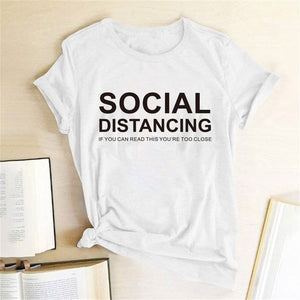Letter Women T-shirt Short Sleeve Summer T-shirt Tees Tops Ropa De Mujer