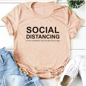 Letter Women T-shirt Short Sleeve Summer T-shirt Tees Tops Ropa De Mujer