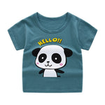 Short Sleeve T-shirt Cotton T-shirts Boy Kid Boys And Girls Tops Shirts Children's Tshirt