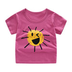 Short Sleeve T-shirt Cotton T-shirts Boy Kid Boys And Girls Tops Shirts Children's Tshirt