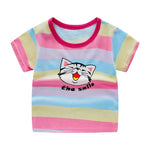 Short Sleeve T-shirt Cotton T-shirts Boy Kid Boys And Girls Tops Shirts Children's Tshirt