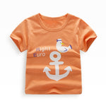 Short Sleeve T-shirt Cotton T-shirts Boy Kid Boys And Girls Tops Shirts Children's Tshirt
